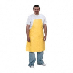 Dupont QC273BYL00010000 Disposable & Chemical-Resistant Apron 36" Length, 10.00 mil Thick, Yellow