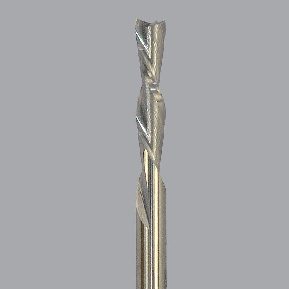 Onsrud 57-244 Spiral Router Bit 0.125" Dia, 0.5" LOC, 1/8" Shank Dia, Downcut