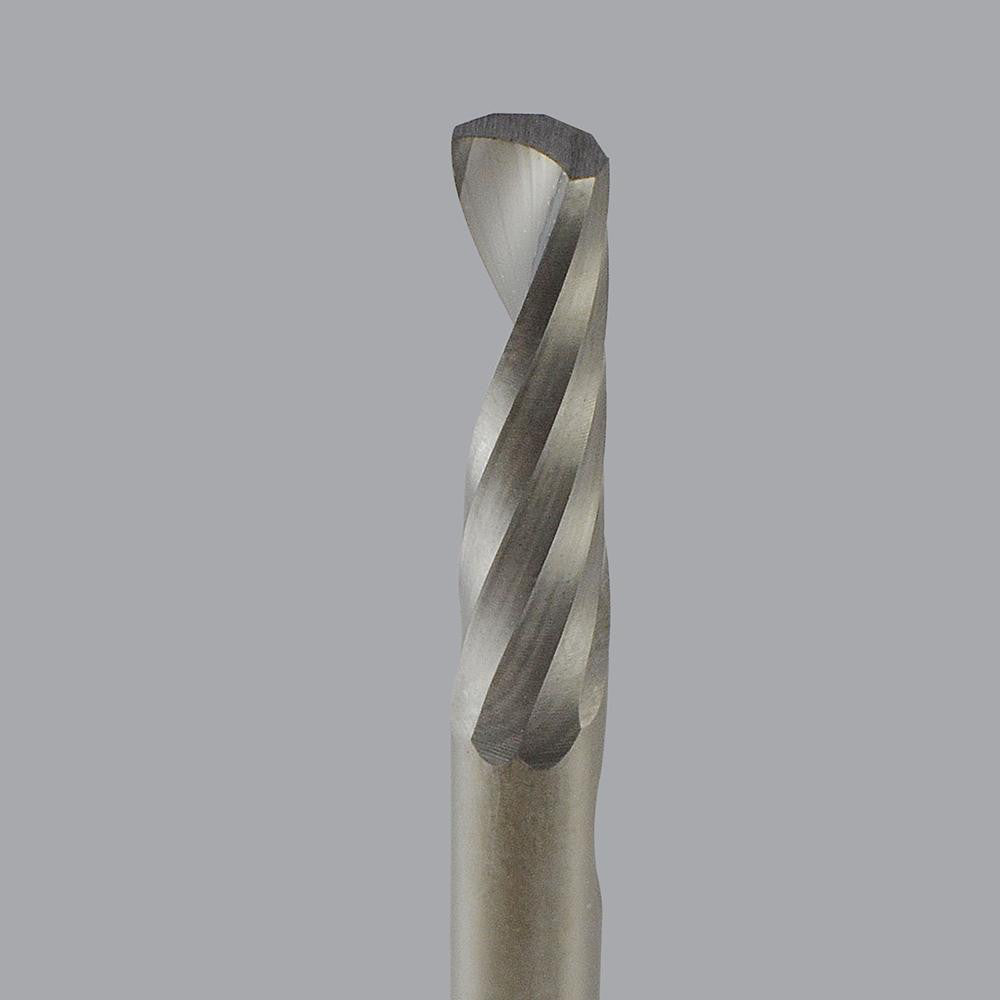 Onsrud 62-763 Spiral Router Bit 0.125" Dia, 0.5" LOC, 1/8" Shank Dia, Downcut