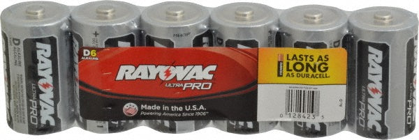 Rayovac ALD-6 Standard Battery Size D, Alkaline