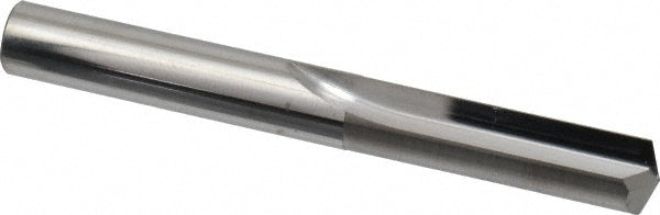 Kyocera SGS Precision Tools 56124 Straight-Flute Drill Bit 3/8" Dia, 140 deg Point, Solid Carbide