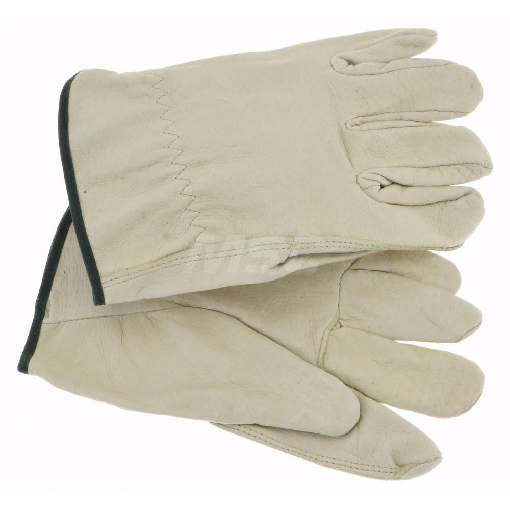PRO-SAFE 70-300/M Work Gloves PRO-SAFE Size Medium, Not Lined, Pigskin