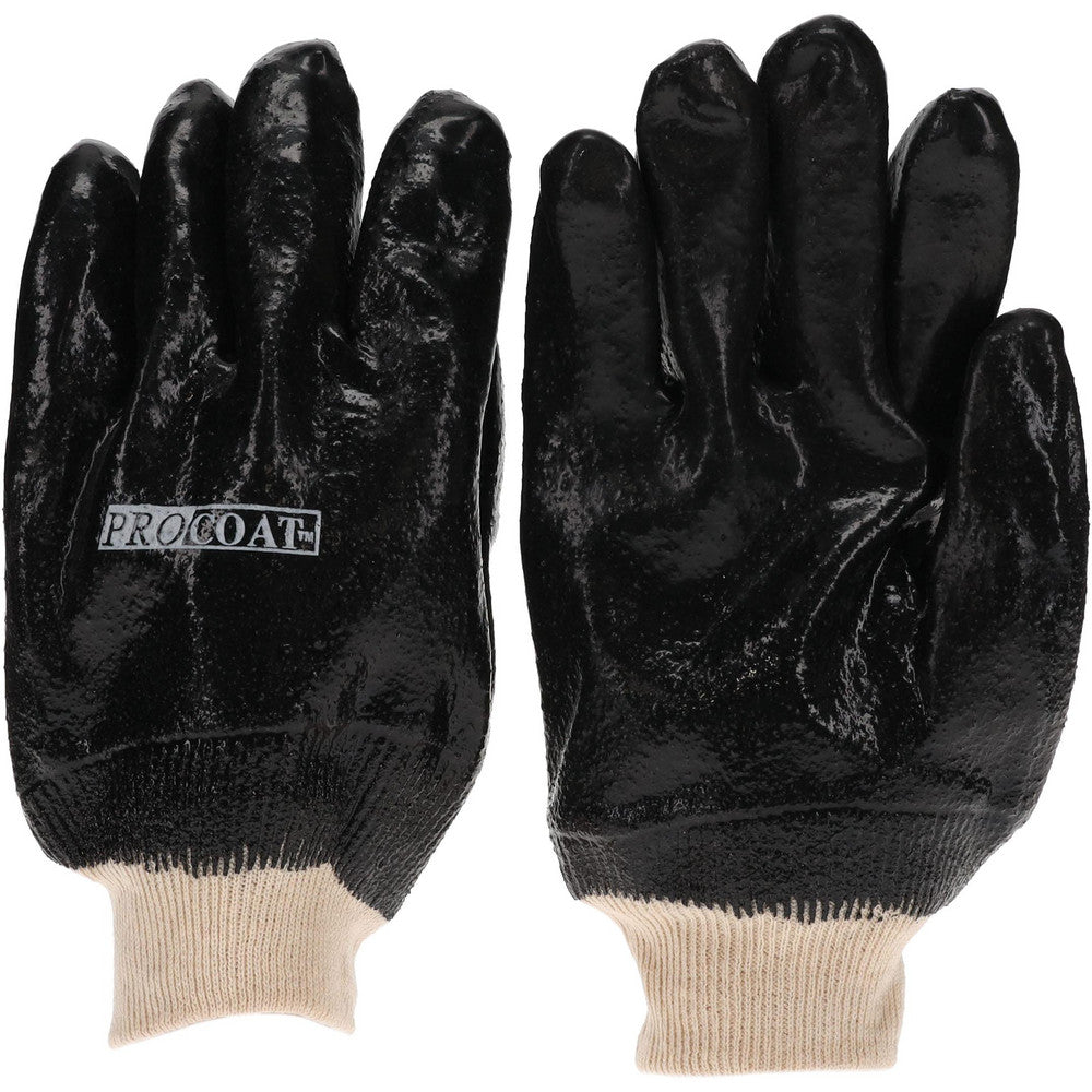 PRO-SAFE PS-58-8015RNB Chemical Resistant Gloves PRO-SAFE Size Large, Polyvinylchloride, Supported