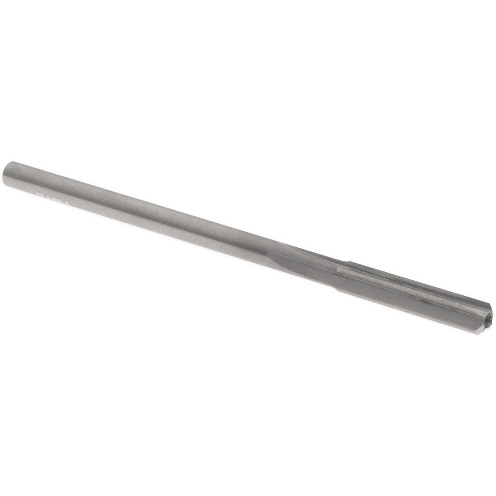 Rock River Tool Inc. 28041245 Chucking Reamer 0.1245" Dia, 2-1/4" OAL, 5/8" Flute Length, Straight Flute, Straight-Cylindrical Shank, Solid Carbide