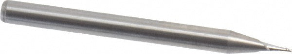 M.A. Ford 16402500 Square End Mill 0.0250" Dia, 0.0500" LOC, 2 Flute, Solid Carbide