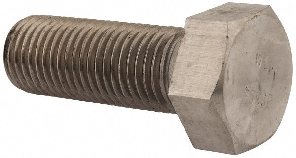 Value Collection R57001292 Hex Head Cap Screw 1-1/4 - 7 x 3-1/2", Grade 18-8 Stainless Steel, Uncoated