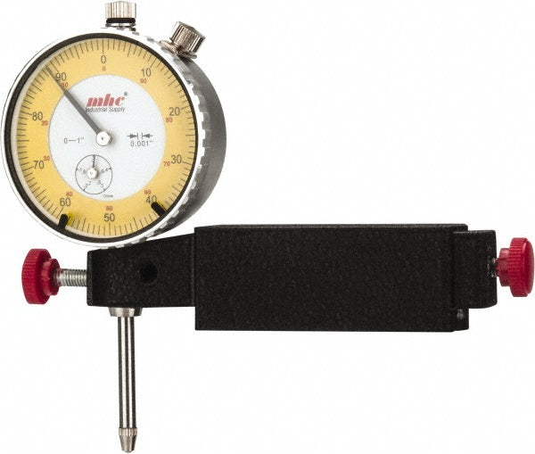 Value Collection 7658045/7645007 0.001" Graduation, 0-100 Dial Reading, Dial Indicator & Base Kit
