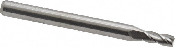 M.A. Ford 16314060 Square End Mill 9/64" Dia, 5/16" LOC, 4 Flute, Solid Carbide