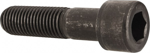 Value Collection 581871BR Hex Socket Cap Screw 1-1/8-7, 4-1/2" Length Under Head, Alloy Steel, Black Oxide Finish