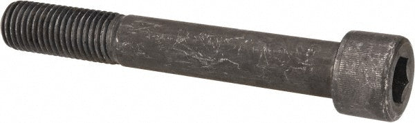 Value Collection 581881BR Hex Socket Cap Screw 1-1/8-7, 8" Length Under Head, Alloy Steel, Black Oxide Finish