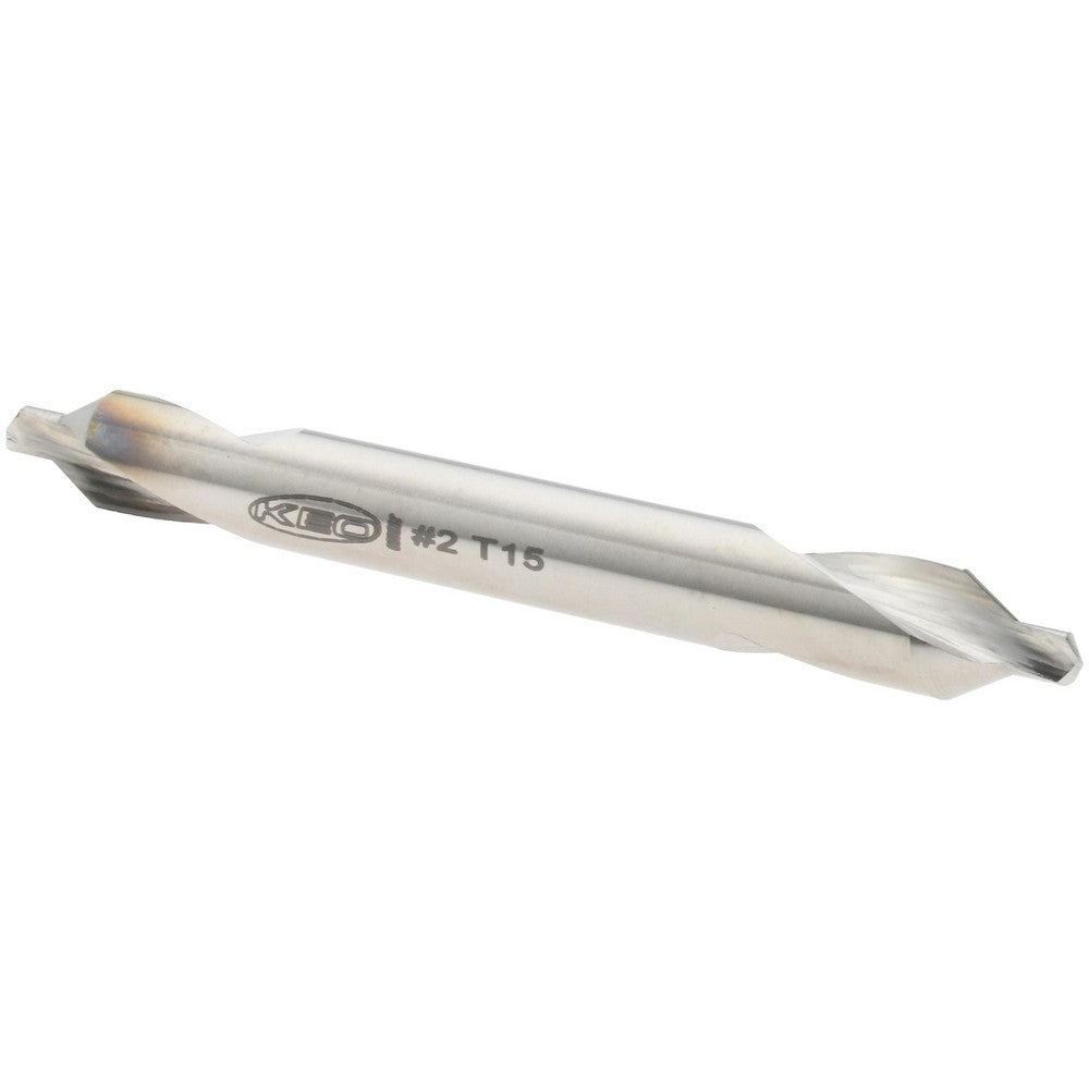 Keo 906-000-079 Combo Drill & Countersink #2, 3/16" Body Dia, 118°, Cobalt