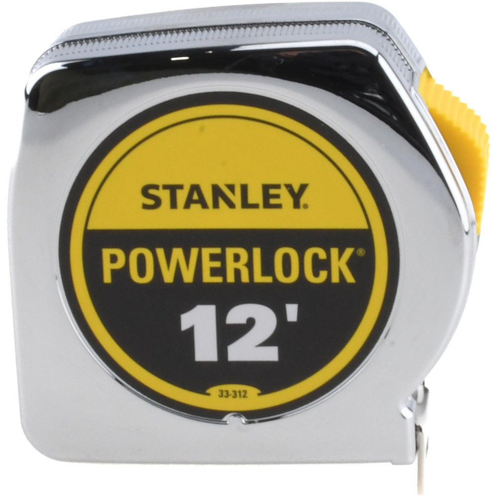 Stanley 33-312 Tape Measure 12' Long, 3/4" Width, Yellow Blade