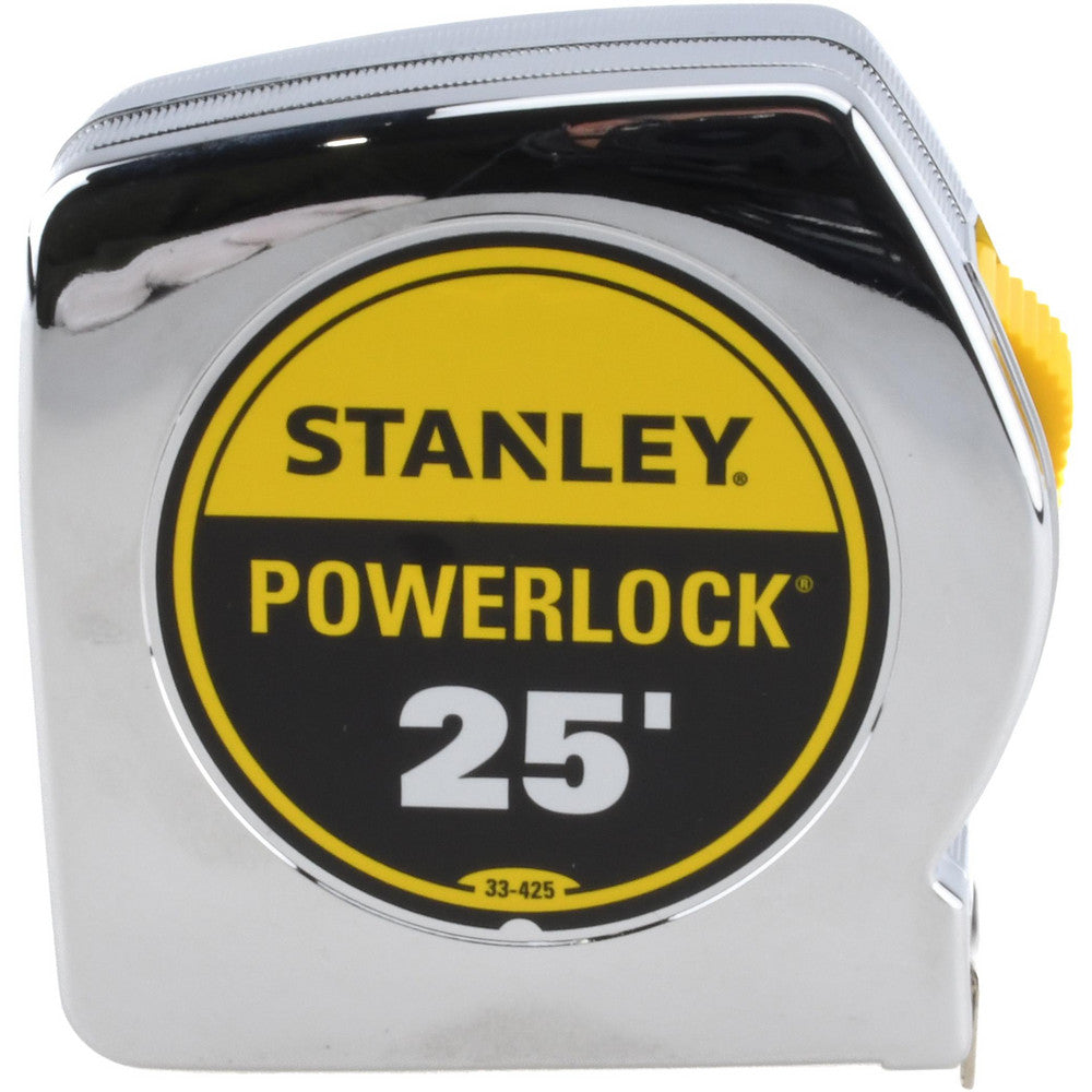 Stanley 33-425 Tape Measure 25' Long, 1" Width, Yellow Blade