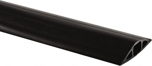 Hubbell Wiring Device-Kellems FT4BK5 Floor Cable Cover Polyvinylchloride, 1 Channel, 3/4" Max Cable Dia