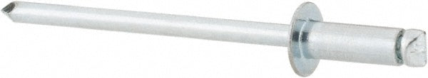 RivetKing SBS43/P500 Size 43 Dome Head Steel Open End Blind Rivet