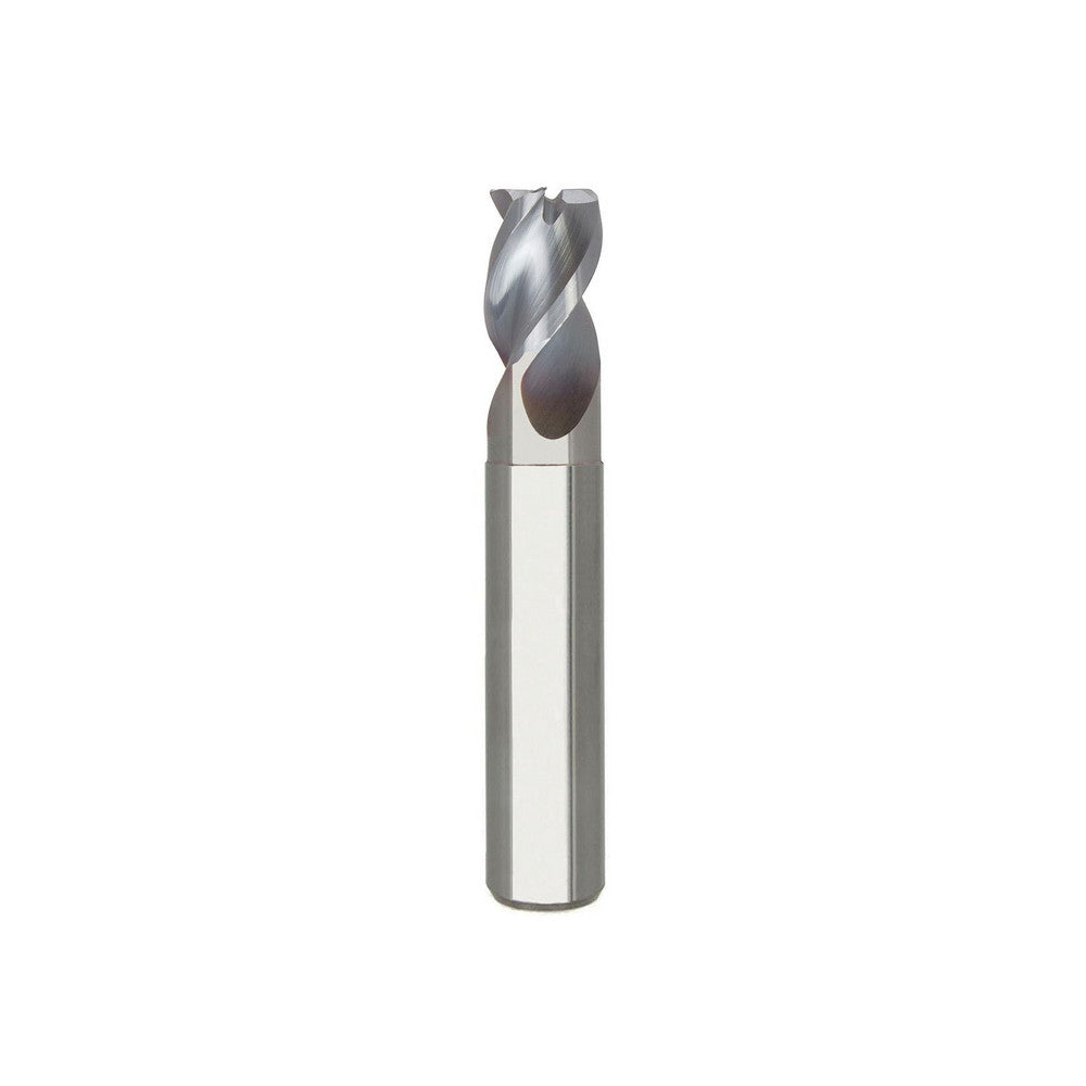 Seco 17002202 Corner Radius End Mill 3/8" Dia, 1/2" LOC, 0.0150" Radius, 3 Flute, Solid Carbide