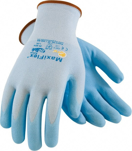 ATG 34-824/L Size L (9) Nitrile Coated Nylon General Protection Work Gloves