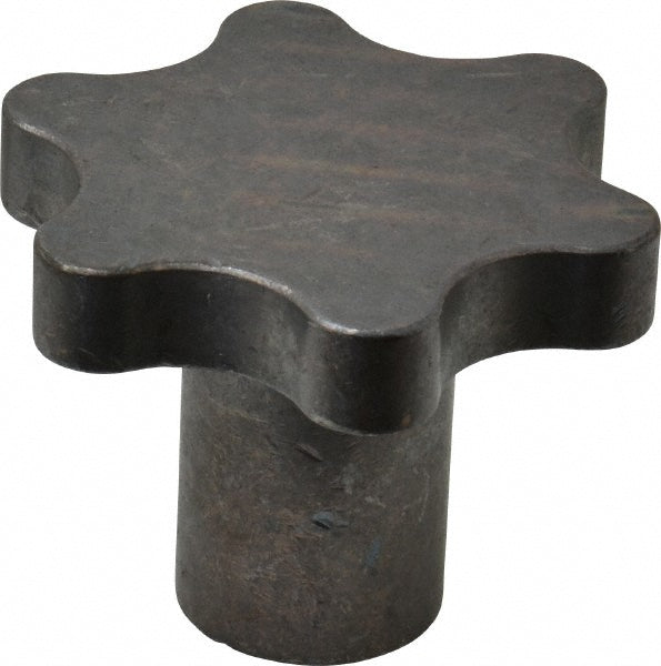 NORTHWESTERN TOOLS INC 17514 Scalloped Knob 2-1/2" Head Dia, 6 Points, Steel