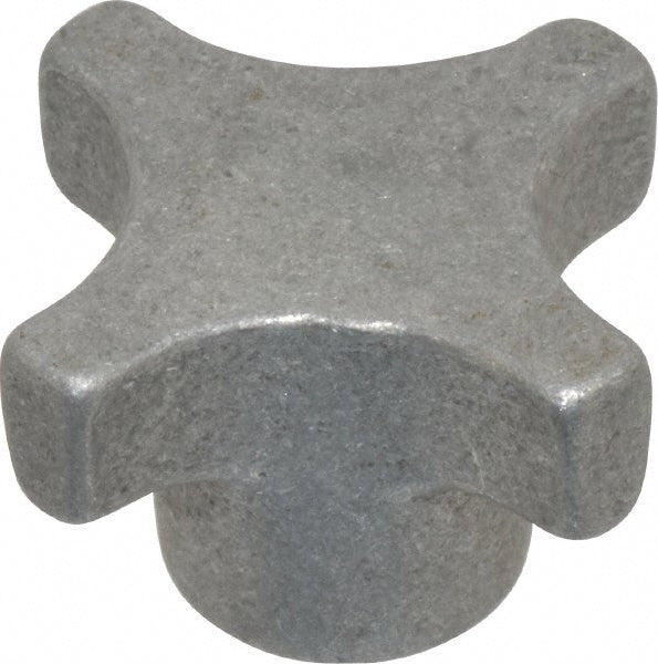 NORTHWESTERN TOOLS INC 17002 Lobed Knob 1-1/2" Head Dia, 4 Points, Aluminum
