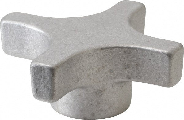 NORTHWESTERN TOOLS INC 17007 Lobed Knob 3" Head Dia, 4-Point, Aluminum