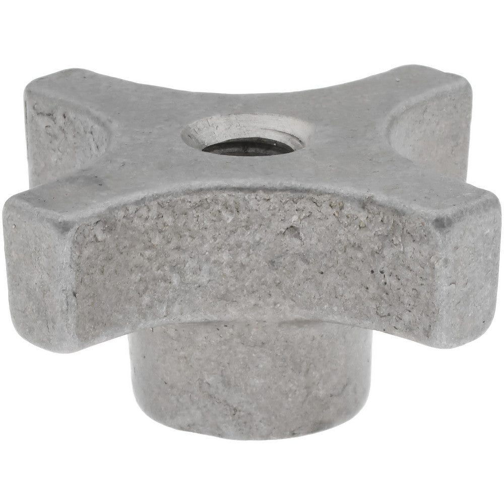 NORTHWESTERN TOOLS INC 17205 Lobed Knob 2" Head Dia, 4 Points, Aluminum