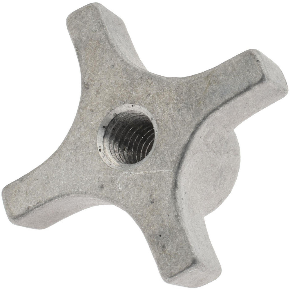 NORTHWESTERN TOOLS INC 17207 Lobed Knob 2-1/2" Head Dia, 4 Points, Aluminum