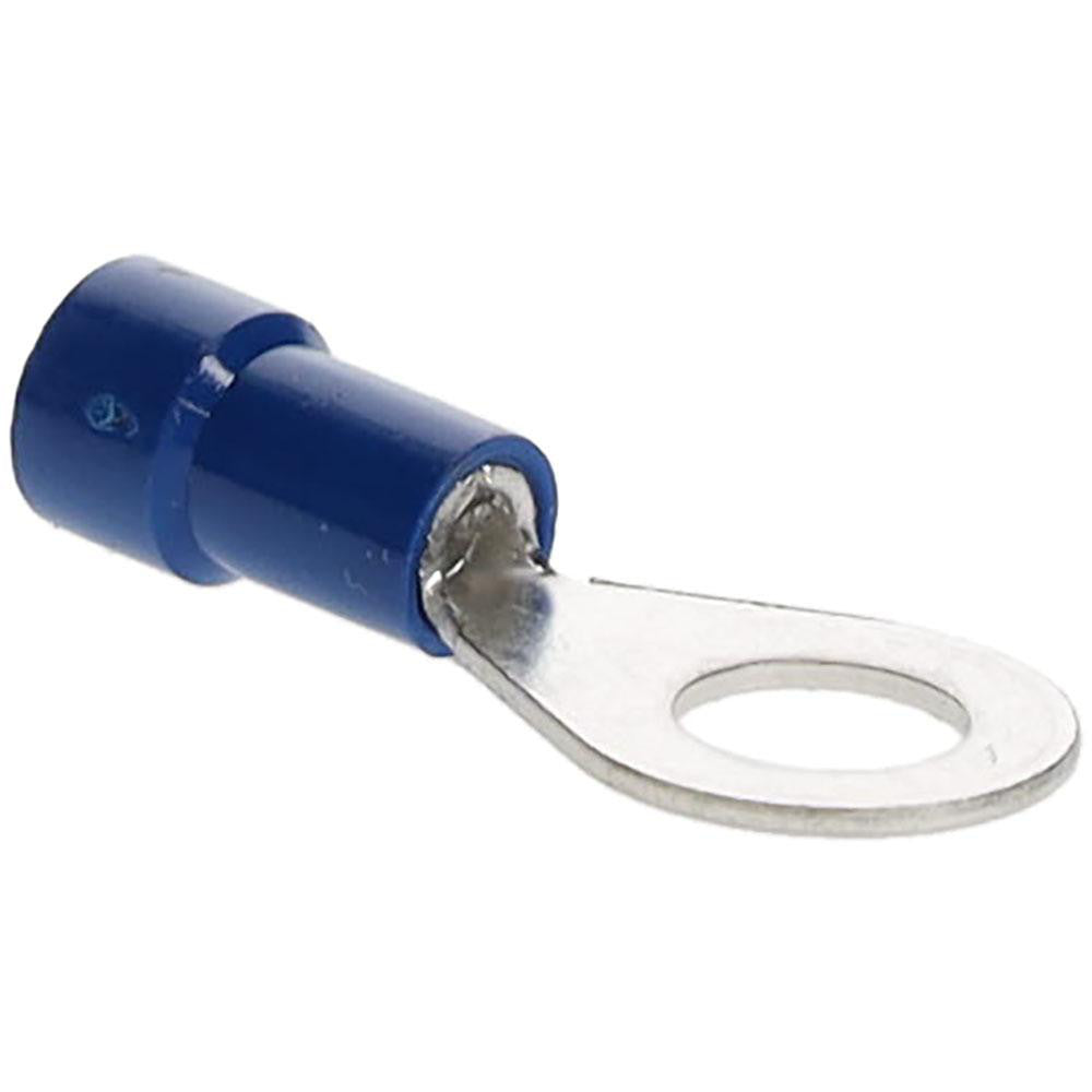 Connector Concepts Inc R4B-14 Circular Ring Terminal Fully Insulated, 16 to 14 AWG, Crimp Connection