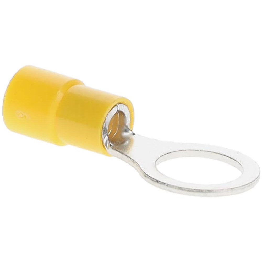 Connector Concepts Inc R4C-38 Circular Ring Terminal Fully Insulated, 12 to 10 AWG, Crimp Connection