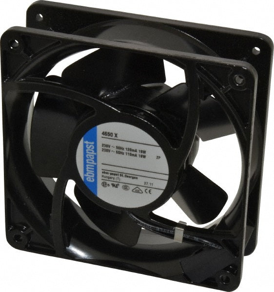 EBM Papst 4650X 230V 106 CFM Square Tube Axial Fan