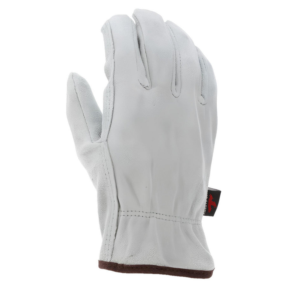 MCR Safety 3120L Work Gloves Memphis® 3120, Size Large, Not Lined, Cowhide Leather, General Purpose