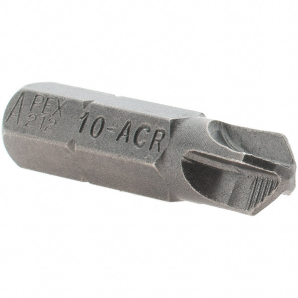 Apex 212-10-ACR Screwdriver Insert Bit 10 mm Point, 1/4" Drive, 1-1/4" OAL
