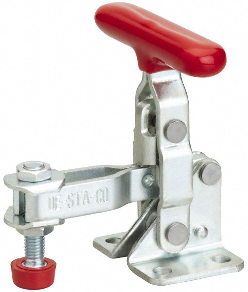 De-Sta-Co 201-TU Manual Hold-Down Toggle Clamp Vertical, 100 lb Capacity, U-Bar, Flanged Base