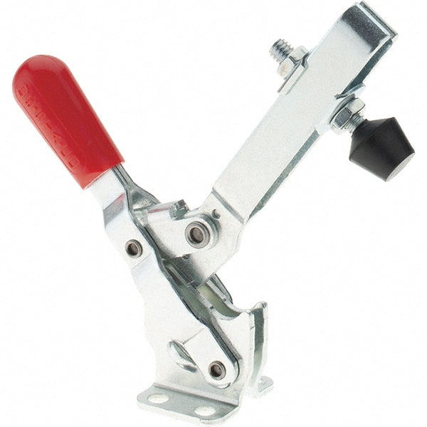 De-Sta-Co 207-44 Manual Hold-Down Toggle Clamp Vertical, 375 lb Capacity, U-Bar, Flanged Base