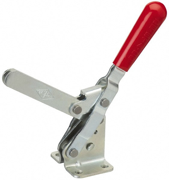 De-Sta-Co 210-21 Manual Hold-Down Toggle Clamp Vertical, 750 lb Capacity, Solid Bar, Flanged Base