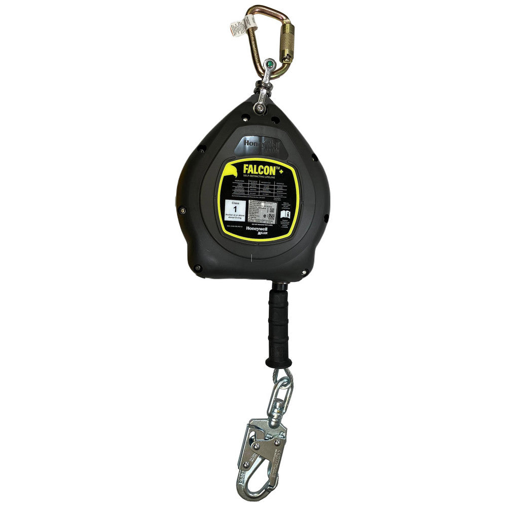 Miller MFS-OGC1-02/30FT Self-Retracting Lifeline 420 lb Capacity, 30.00' Lifeline, Self-Locking Carabiner & Stainless Steel Swivel