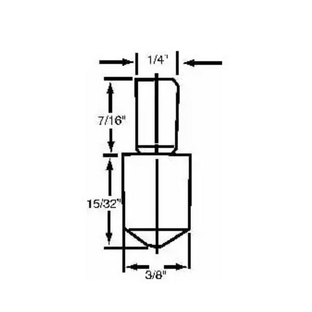 Mitutoyo 64HAA101 3/8 Inch Diameter, Rockwell N Scale, Diamond Indenter