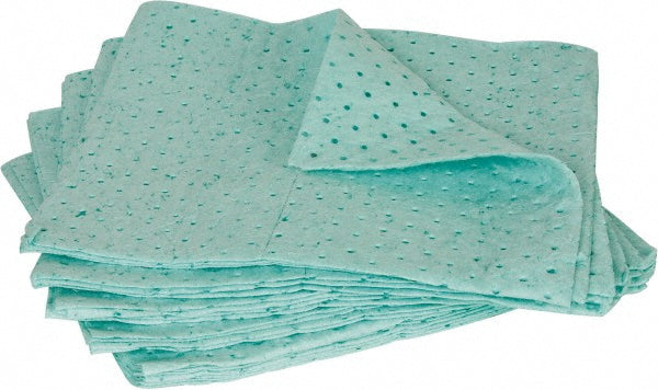 PRO-SAFE UEP100P Sorbent Pad Universal Use, 17" Wide, 15" Long, 30 gal, Green