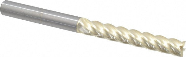Accupro 316073 Square End Mill 1/2'' Dia, 3-1/4'' LOC, 1/2'' Shank Dia, 6'' OAL, 5 Flutes, Solid Carbide