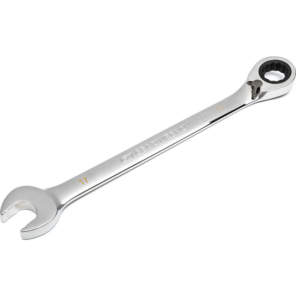 GEARWRENCH 86617 Combination Wrench 17.00 mm Head Size, 15 deg Offset