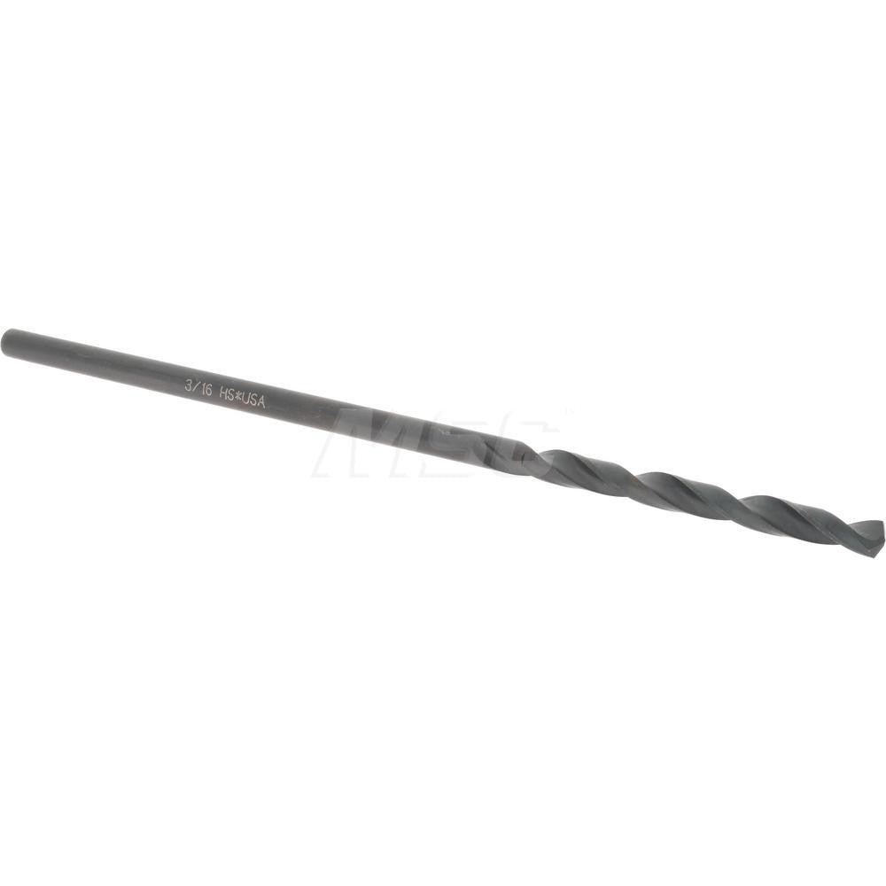Hertel 906.1875 Aircraft Extension Drill Bit 3/16" Dia, 135 ° Point, High Speed Steel