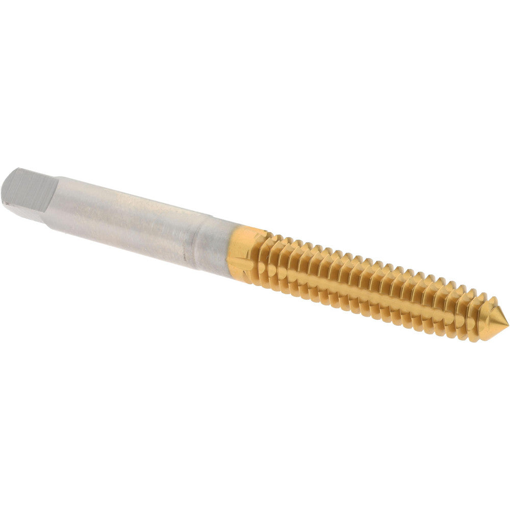 Hertel K010368AS25 Thread Forming Tap 1/4-20 UNC, Plug Chamfer, High-Speed Steel, Titanium Nitride Finish