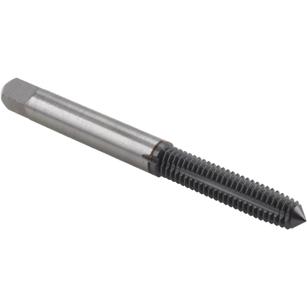 Hertel K010456AS85 Thread Forming Tap M6x1 Metric, Plug Chamfer, High-Speed Steel, TiCN Finish