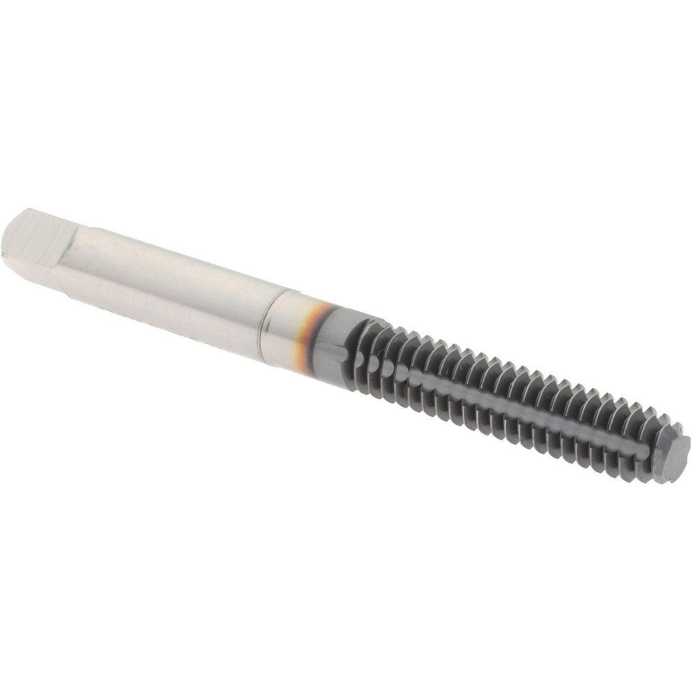 Hertel K010369AS85 Thread Forming Tap 1/4-20 UNC, Bottoming Chamfer, High-Speed Steel, TiCN Finish