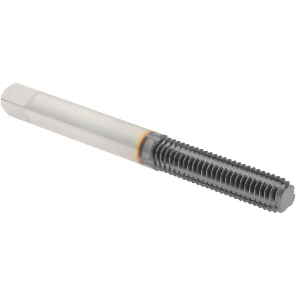 Hertel K010457AS85 Thread Forming Tap M6x1 Metric, Bottoming Chamfer, High-Speed Steel, TiCN Finish