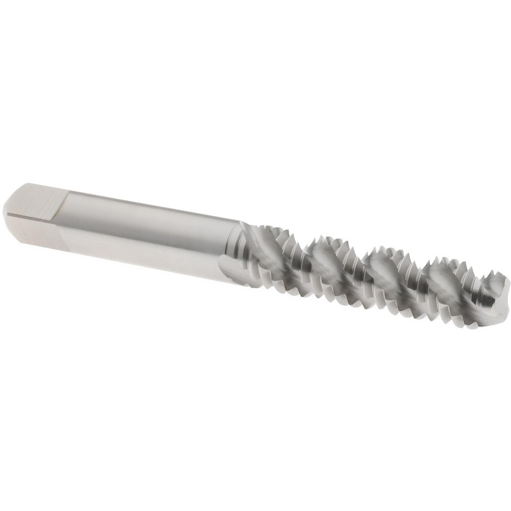 Hertel K008401AS Spiral Flute Tap 5/16-18, UNC, 3 Flute, Bottoming Chamfer, 3B Class of Fit, High-Speed Steel, Bright/Uncoated Finish