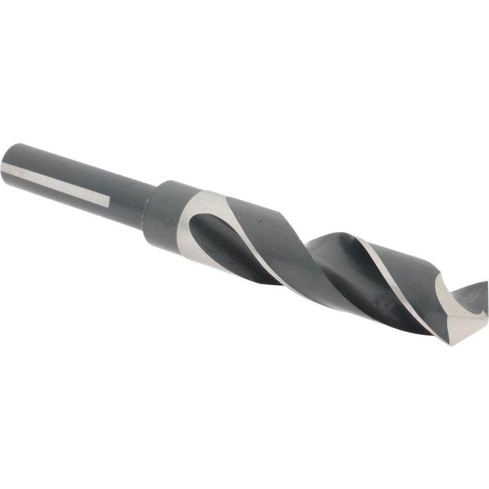 Hertel 77428753 Reduced Shank Drill Bit 49/64'' Dia, 1/2'' Shank Dia, 118 °, High Speed Steel