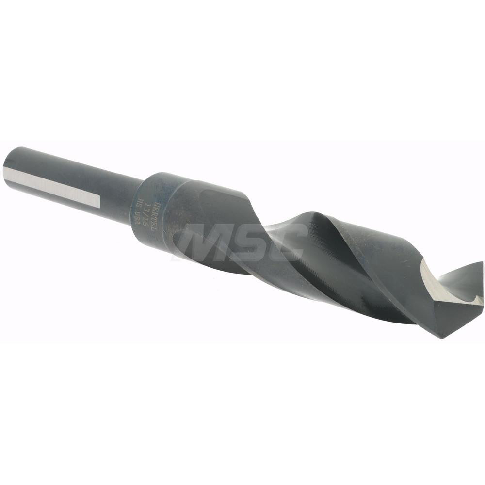 Hertel 77428787 Reduced Shank Drill Bit 13/16'' Dia, 1/2'' Shank Dia, 118 °, High Speed Steel