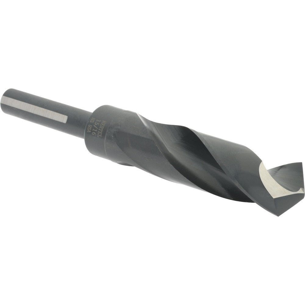 Hertel 77428860 Reduced Shank Drill Bit 15/16'' Dia, 1/2'' Shank Dia, 118 °, High Speed Steel