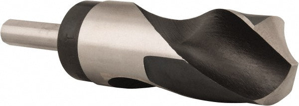 Hertel 77429066 Reduced Shank Drill Bit 1-1/2'' Dia, 1/2'' Shank Dia, 118 °, High Speed Steel