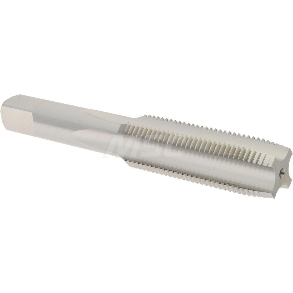 Hertel K027785AS Straight Flute Tap M16x1.5 Metric Fine, 4 Flute, Plug Chamfer, High-Speed Steel, Bright/Uncoated Finish